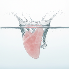 Load image into Gallery viewer, Natural Rose Quartz Gua Sha